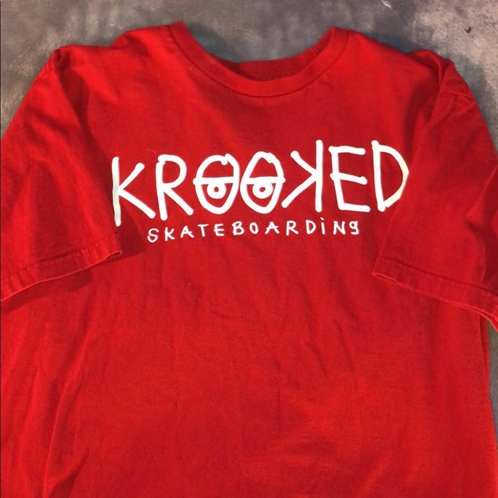 krooked skate tee